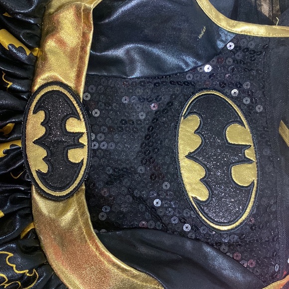 GUC Batgirl tutu dress with cape size 3/4T - Picture 6 of 6